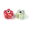 Handmade Porcelain Ceramic Beads LAMP-B021-05C-01-2