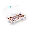 340Pcs 4 Sizes Natural Mookaite Beads G-LS0001-34-7