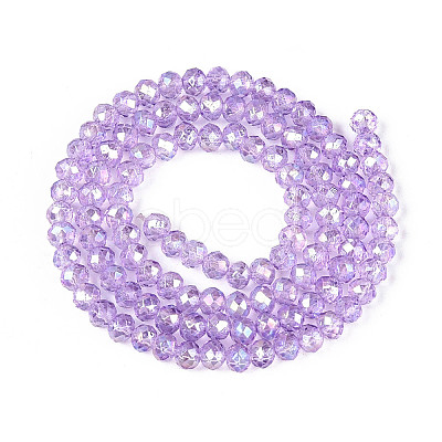 Baking Paint Glass Beads Strands EGLA-Q120-A-C01-1