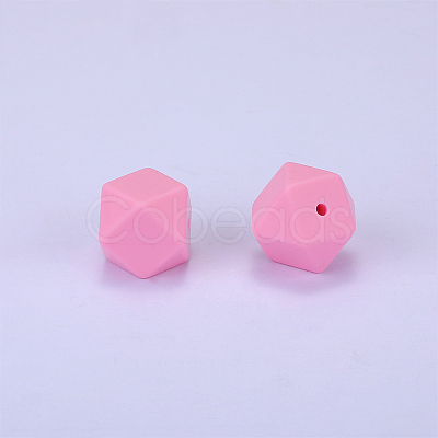 Hexagonal Silicone Beads SI-JX0020A-72-1