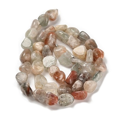 Natural Arusha Sunstone Beads Strands G-P497-01E-43-1