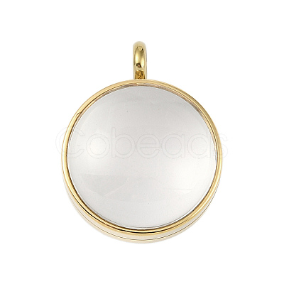 Ion Plating(IP) 304 Stainless Stee Locket Pendants STAS-S132-15G-03-1