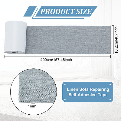 Flat Linen Sofa Repairing Self-Adhesive Tape AJEW-WH0009-15A-1