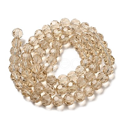 Transparent Glass Beads LS-EGLA-A035-T10mm-D22-1