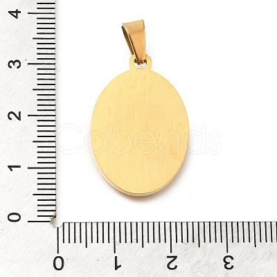 304 Stainless Steel Pendants STAS-K394-04G-06-1