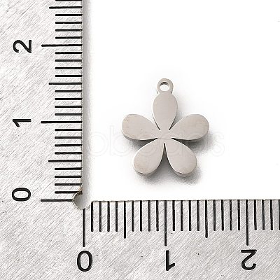 Brass Enamel Charms STAS-Q347-14P-01-1-1
