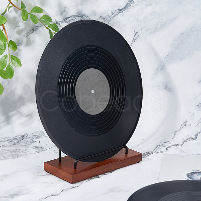 Wood Record Display Stands ODIS-WH0025-292-1