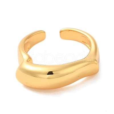 304 Stainless Steel Open Cuff Rings RJEW-K261-01E-G-1