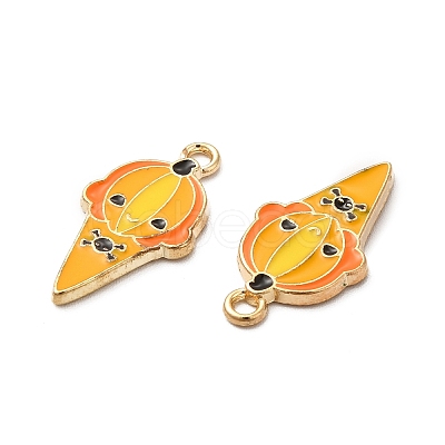 Alloy Enamel Pendants FIND-G055-16G-1