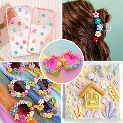 3 Bags Resin Cabochons RESI-TA0003-13B-1