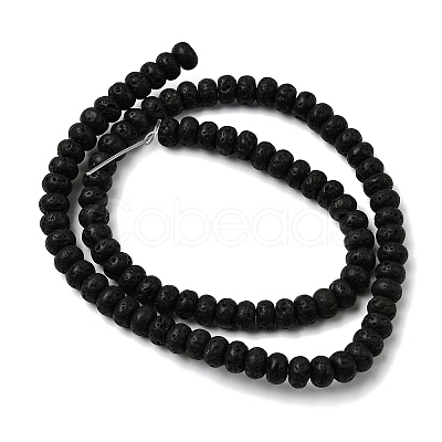 Natural Lava Rock Beads Strands G-A280-A18-01-1