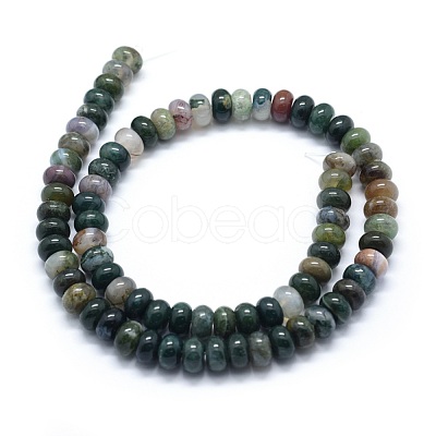 Natural Indian Agate Beads Strands G-E507-06A-1