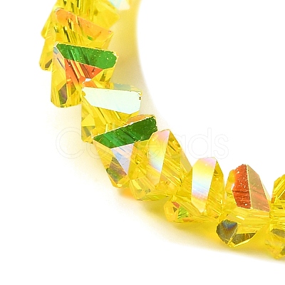 Transparent Glass Beads Strands X-EGLA-P061-04A-AB08-1