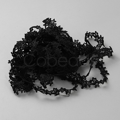 Star Polyester Lace Trim Ribbon OCOR-WH20003-13A-1-1