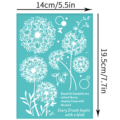 Self-Adhesive Silk Screen Printing Stencil DIY-WH0337-076-1