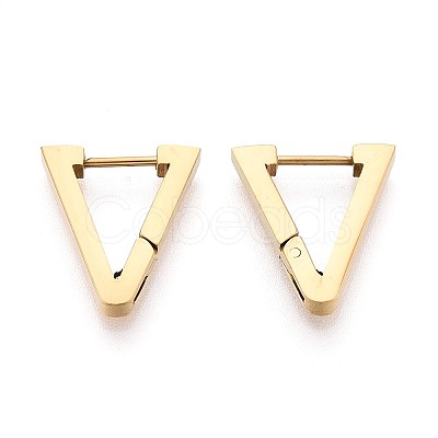 304 Stainless Steel Hoop Earrings STAS-T074-40G-1