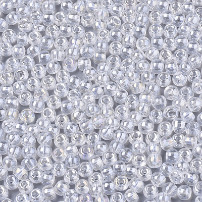 Transparent Glass Beads SEED-S040-08A-11-1