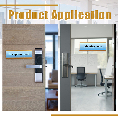 8Pcs Aluminium Alloy Commodity Label Display FIND-BC0019-69A-01-1