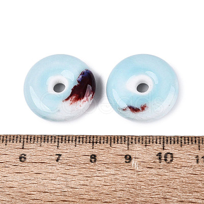 Vintage Handmade Porcelain Beads PORC-N013-20-16-1