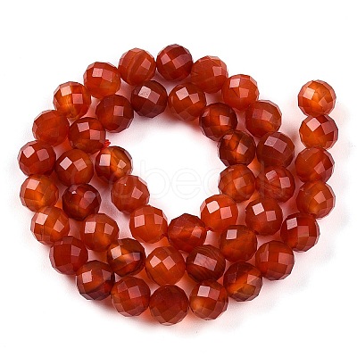 Dyed Natural Agate Beads Strands G-T141-16A-01-1