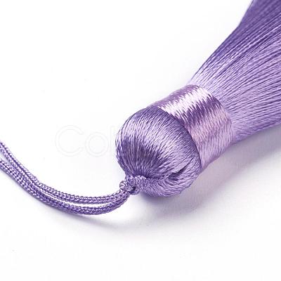 Polyester Tassel Big Pendants HJEW-K030-C-1