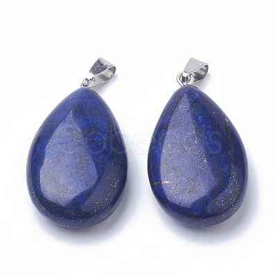 Synthetic Lapis Lazuli Pendants G-S292-12K-1