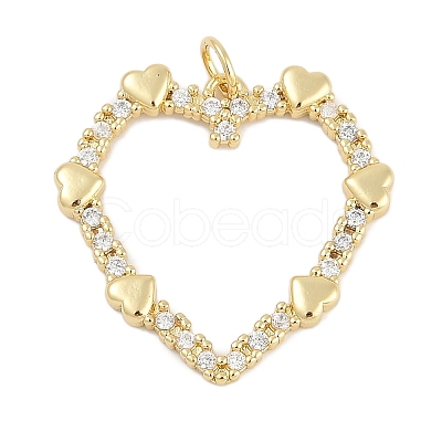 Rack Plating Brass Pendants KK-Q028-51G-1
