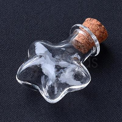 Glass Bottles AJEW-D037-07-1
