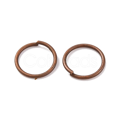 Brass Saw Cut Open Jump Rings KK-G514-01L-R-1