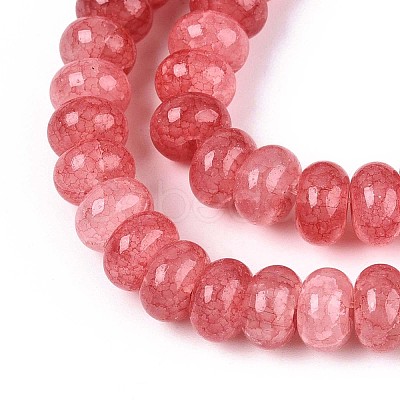 Glass Beads Strands X-GLAA-N059-5x8mm-23-1