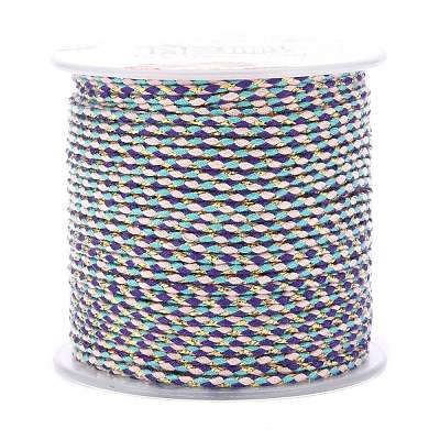 4-Ply Polycotton Cord with Metallic Thread OCOR-Z003-C07-1