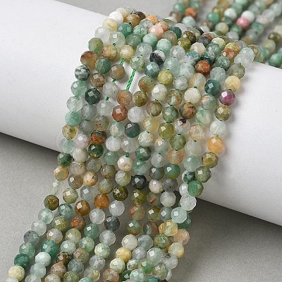 Natural African Jade Beads Strands X-G-L651-C04-4mm-1