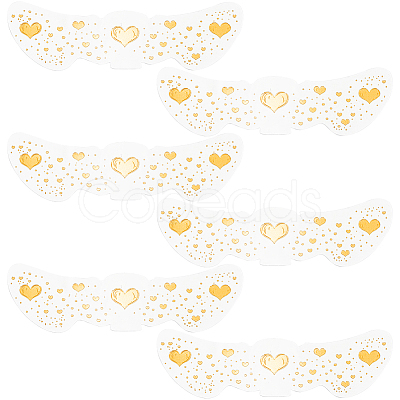 10Pcs Transfer Sticker Proof Removable Temporary Tattoos Stickers DIY-SP0003-65A-06-1