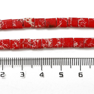 Synthetic Imperial Jasper Beads Strands G-F762-A05-01-1