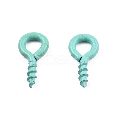 Spray Painted Iron Screw Eye Pin Peg Bails IFIN-N010-002A-05-1