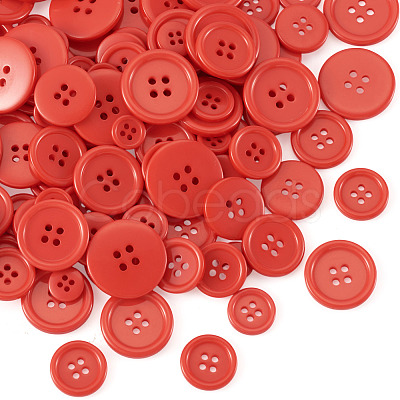 4-Hole Resin Buttons BUTT-TADJ0001-03F-1
