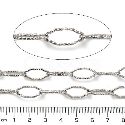 304 Stainless Steel Oval Link Chains CHS-A016-05P-A-1