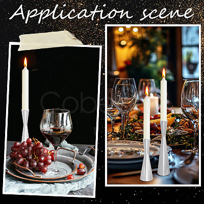 Iron Candlestick Set DIY-WH20002-627P-1