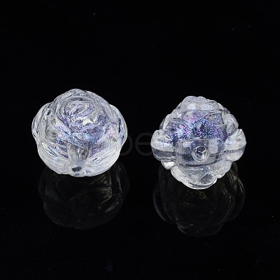 Transparent Acrylic Beads X-OACR-N008-103-1