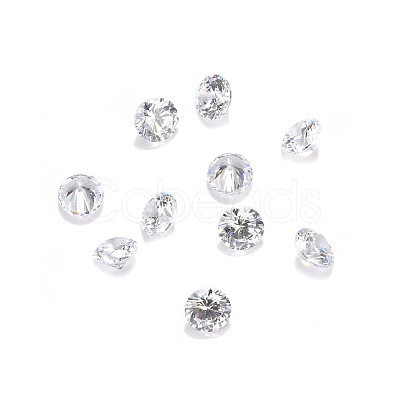 Cubic Zirconia Cabochons X-ZIRC-M002-3mm-007-A-1
