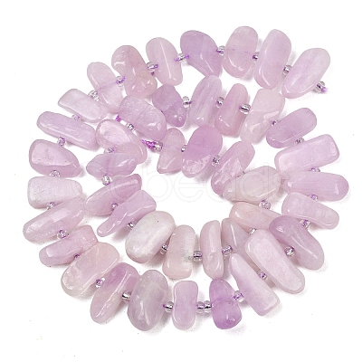 Natural Kunzite Beads Strands G-L657-E05-01-1