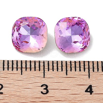 Glass Rhinestone Cabochons RGLA-G020-03C-D502-1