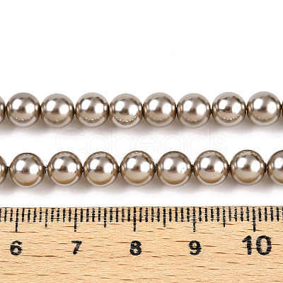 Glass Pearl Beads Strands HY-G002-01C-13-1