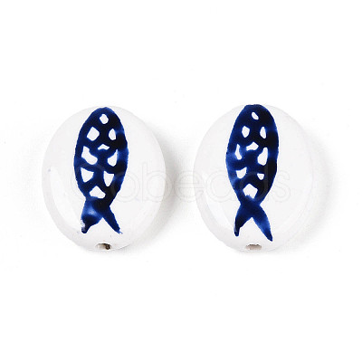 Handmade Porcelain Beads PORC-T134-03-1