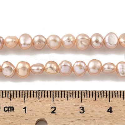 Natural Cultured Freshwater Pearl Beads Strands PEAR-A006-03F-1
