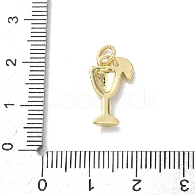 Brass Enamel Pendants KK-A273-11G-02-1