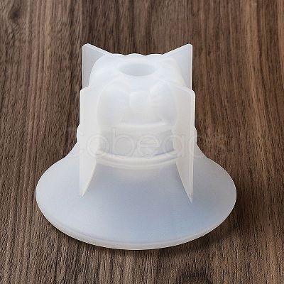 3D Christmas DIY Candle Holder Silicone Molds DIY-F144-04A-1