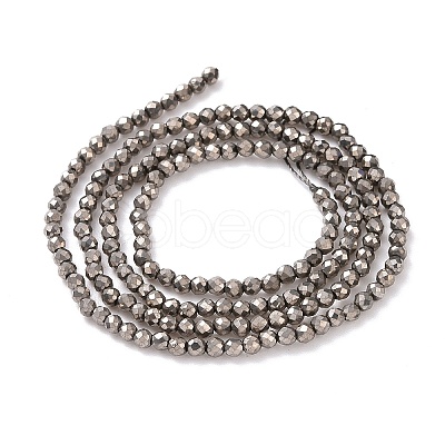 Electroplate Glass Beads Strands LS-GLAA-H021-01A-FP12-1