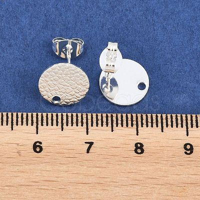 304 Stainless Steel Stud Earring Findings STAS-O119-15A-S-1