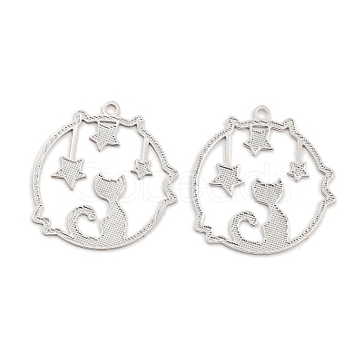Long-Lasting Plated Brass Pendants KK-K336-50P-1